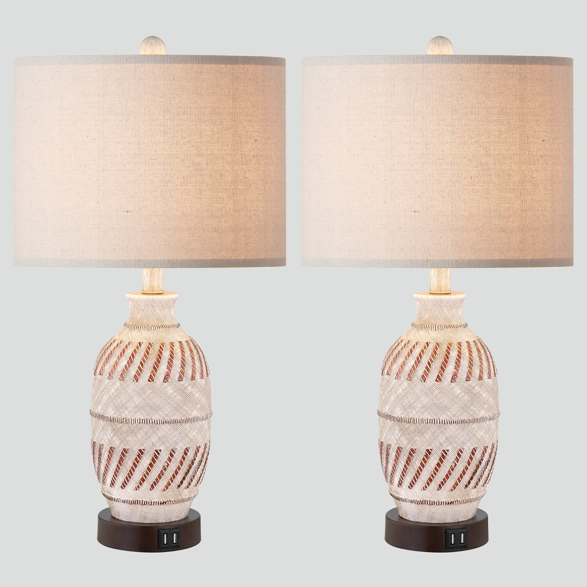新品未使用　moda en casa PIPA table ceramic Cinkeda Twinset Bohemia Resin Carving Table Lamp – MARINFLOW