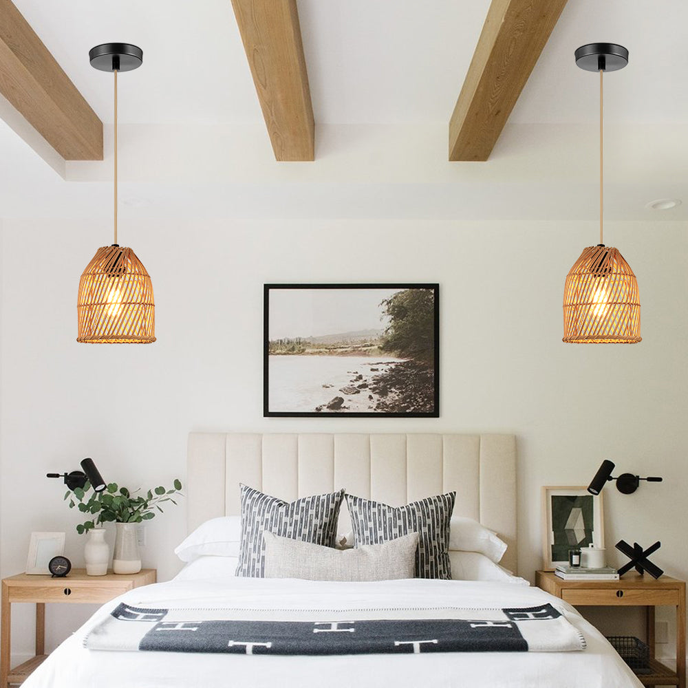 Adjustable Pendant Lamp with LED Bulb