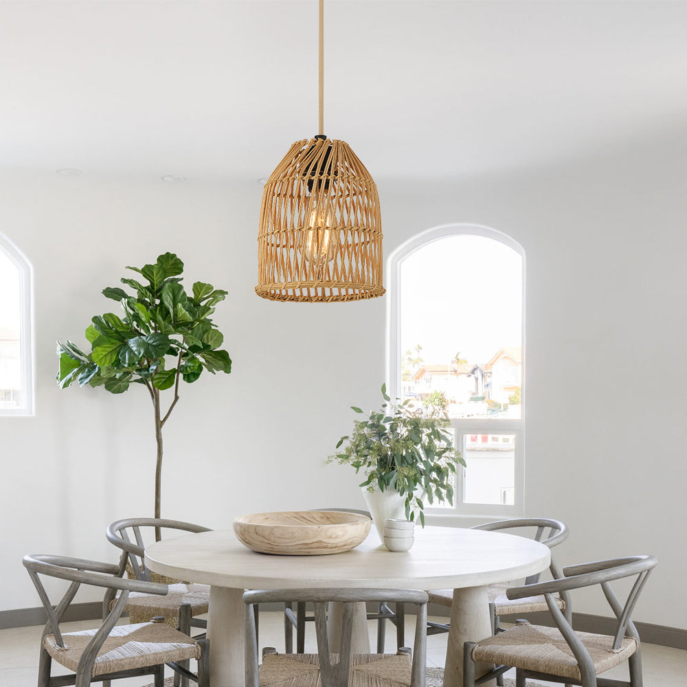 Adjustable Pendant Lamp with LED Bulb