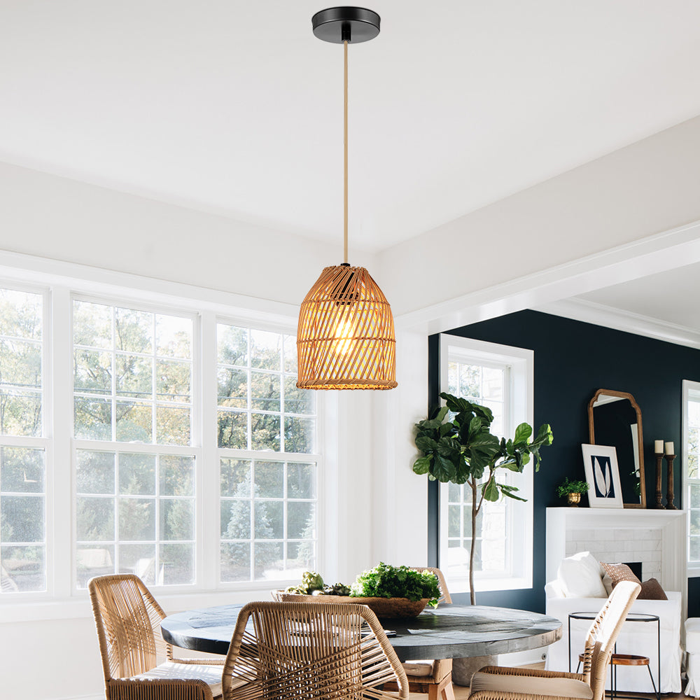 Adjustable Pendant Lamp with LED Bulb